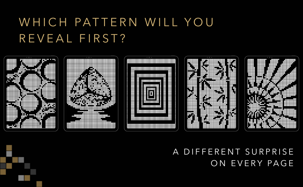 Monochrome puzzle previews